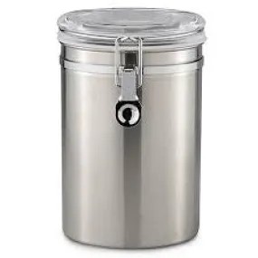 62 OZ STAINLESS STEEL  CANISTER