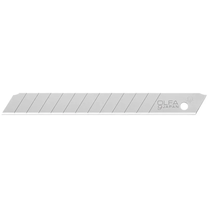 9mm Standard Snap Off Utility Blades (10/Pack)