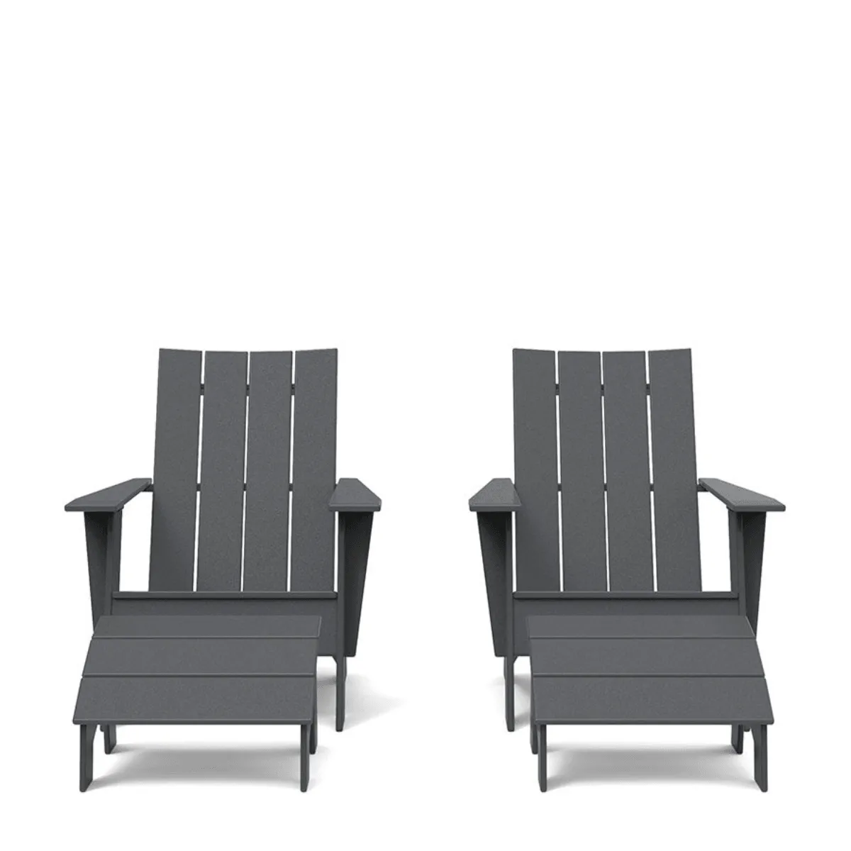 Adirondack Chair and Ottoman Bundle