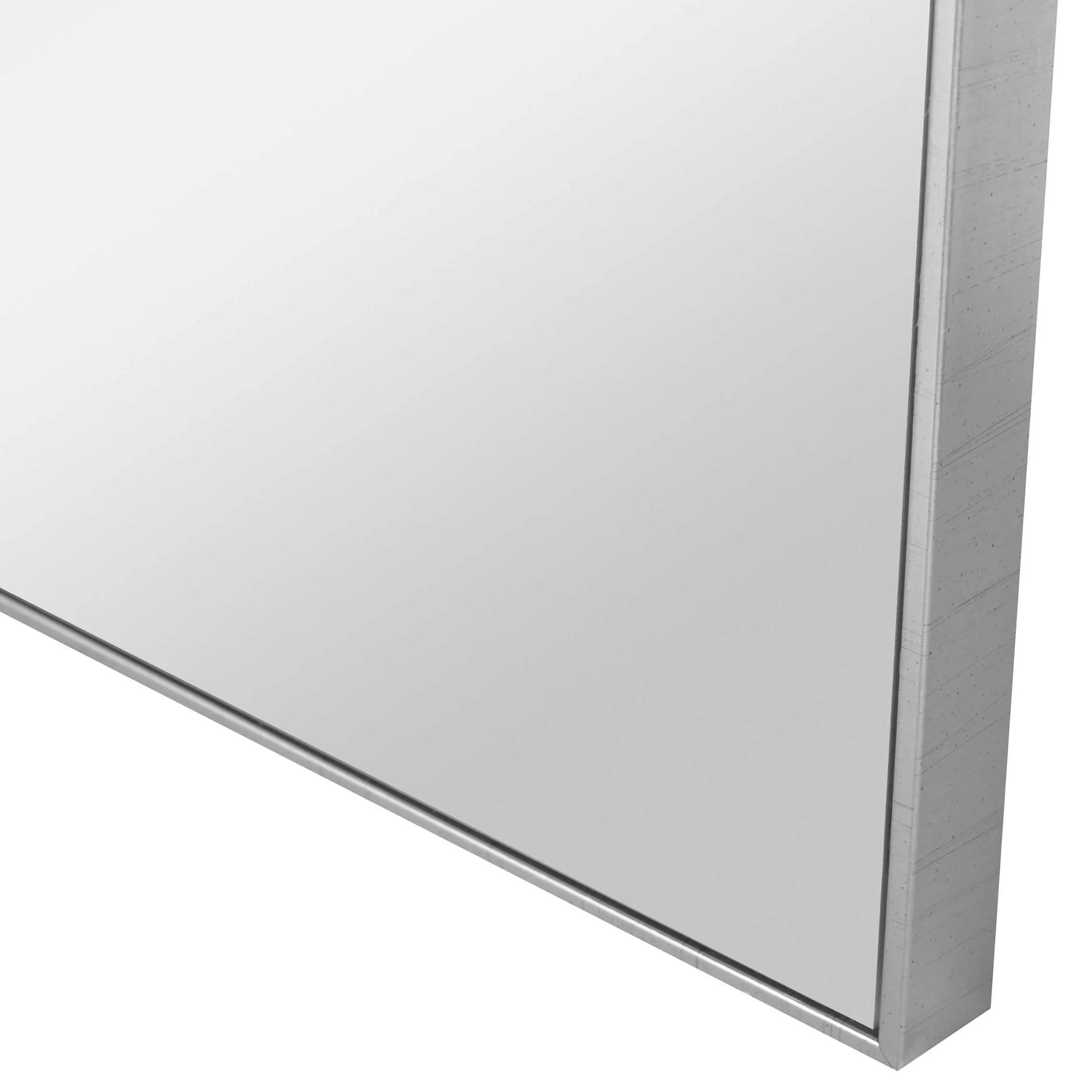 Alexo Square Mirror, Silver