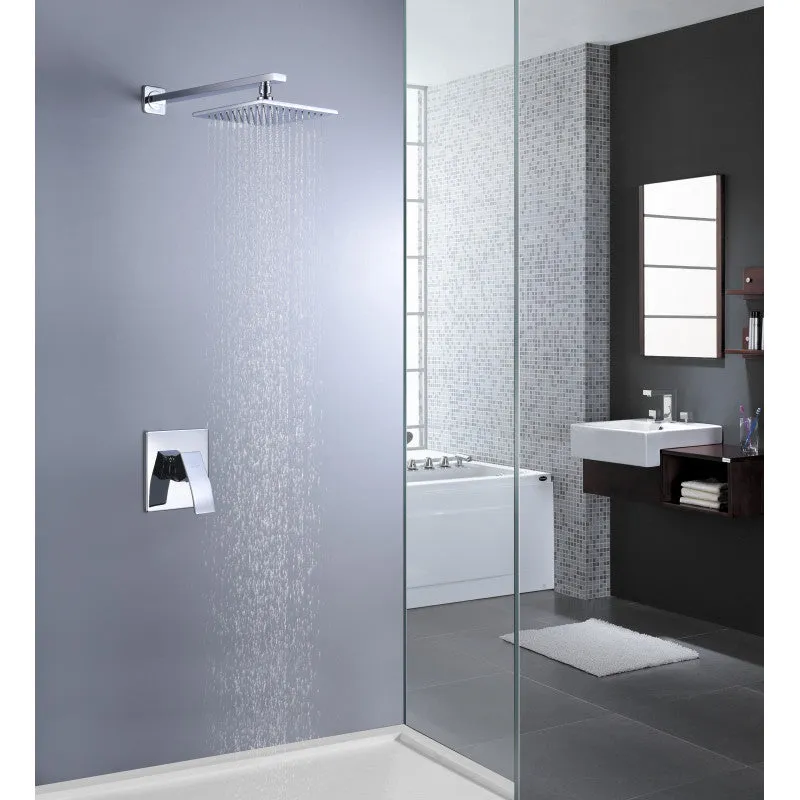 ANZZI Viace Series 1-Spray 8 in. Fixed Showerhead