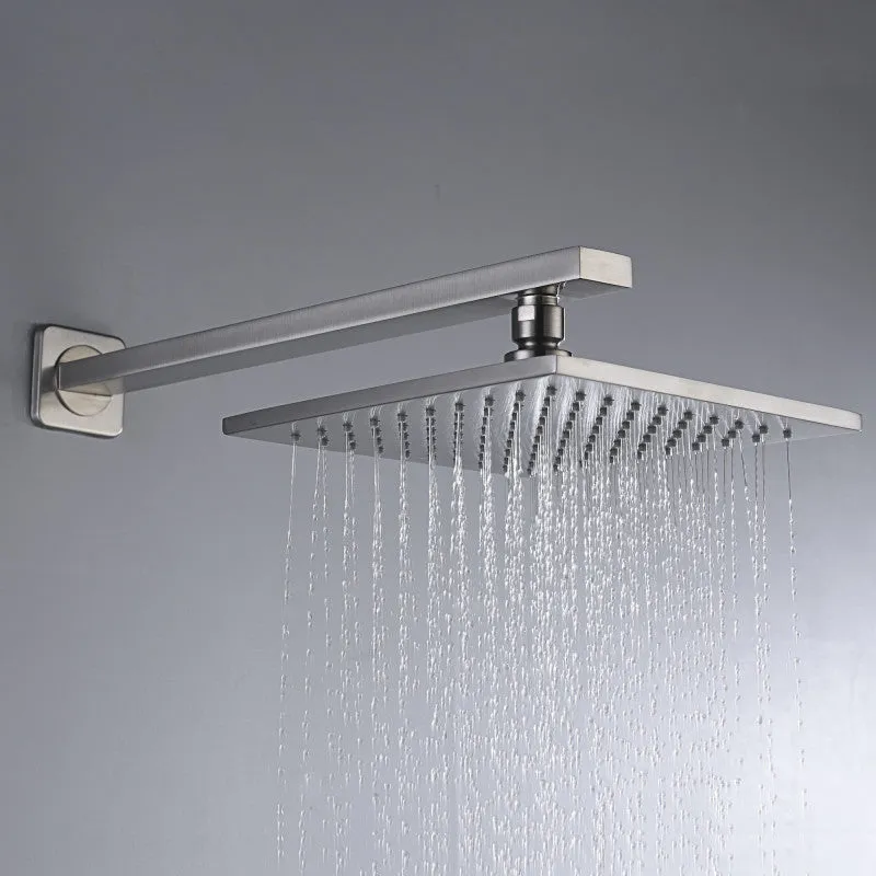 ANZZI Viace Series 1-Spray 8 in. Fixed Showerhead