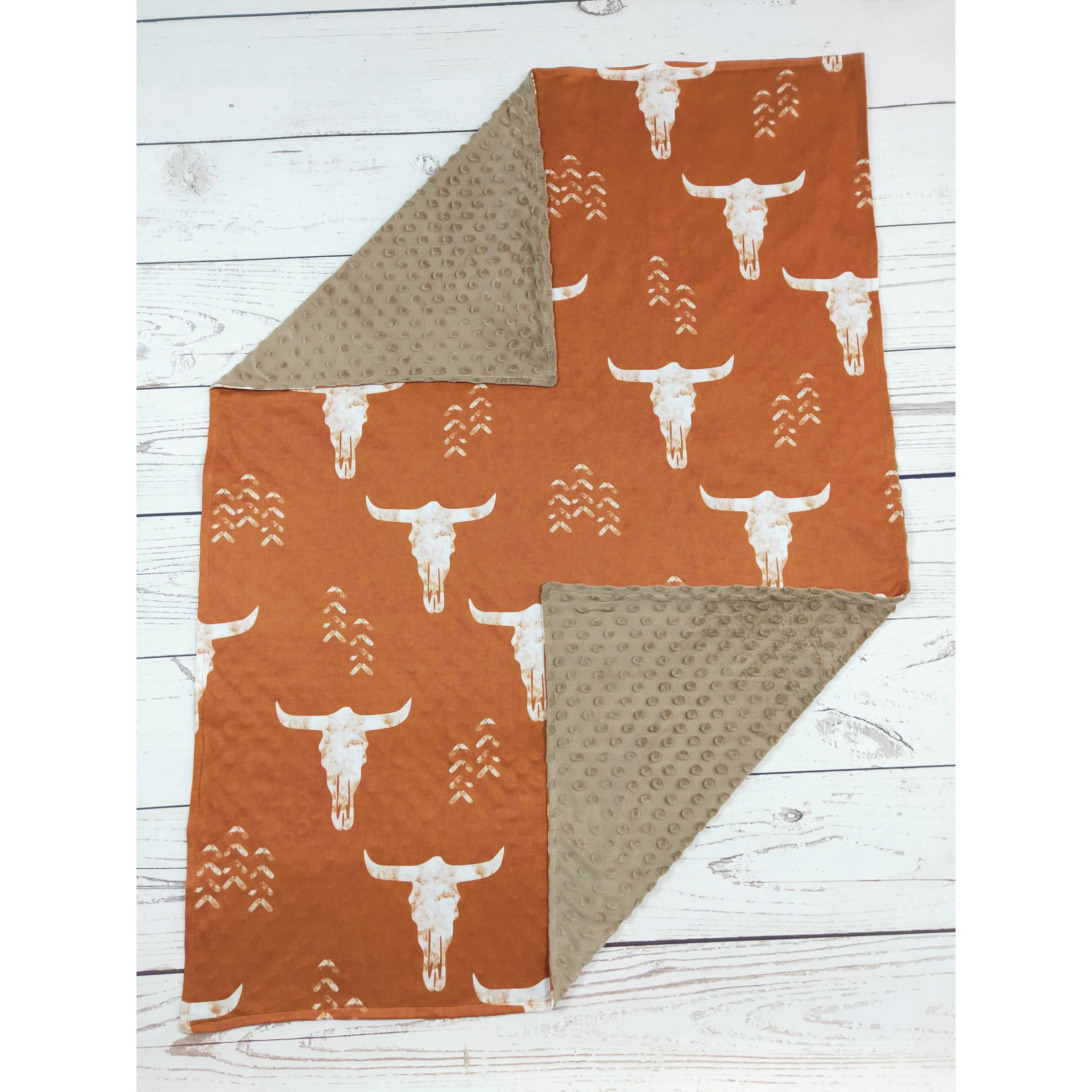 Baby Western Cows Blankets