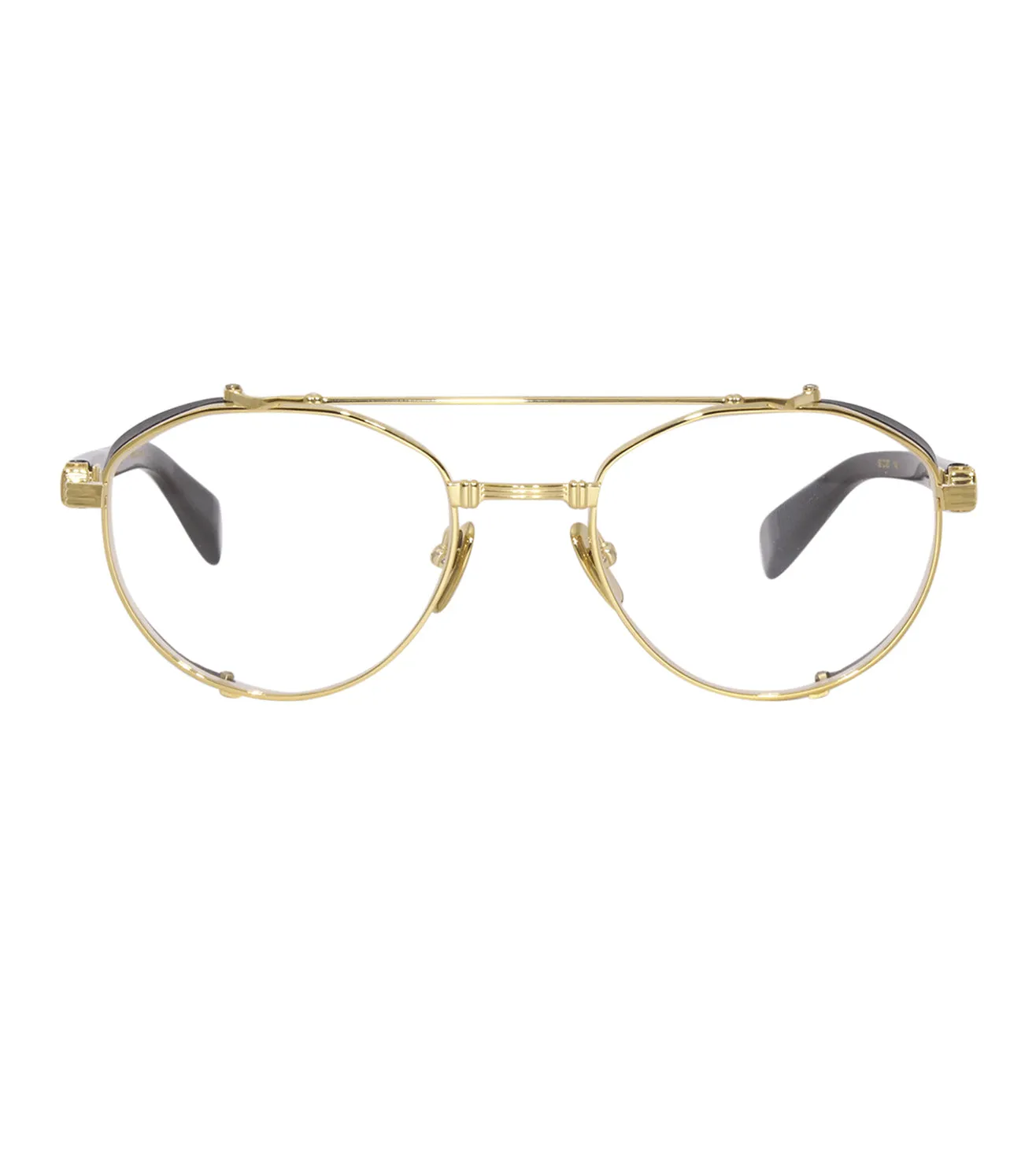 Balmain Men's Gold Aviator Optical Frame