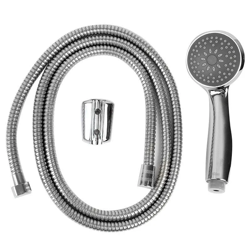 Bathlux Universal Stainless Steel Shower Head With 2M Hose