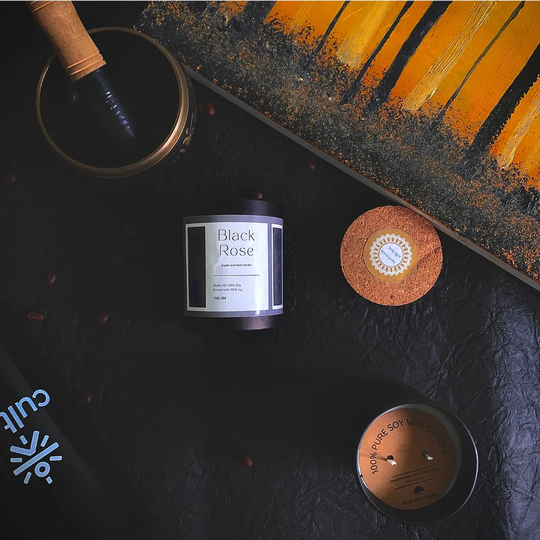 Black Rose: Super Scented Artisan Candles