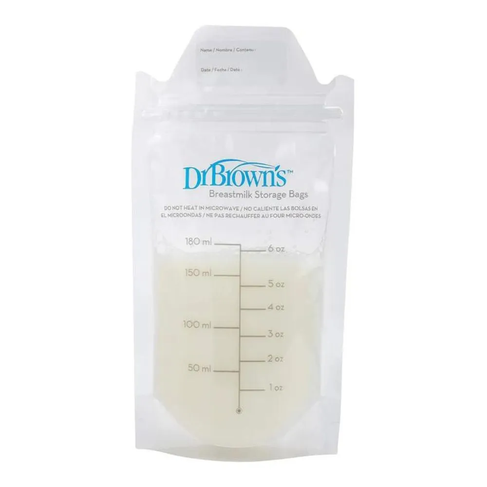 Breastmilk Storage Bag Pack Of 50 - 180 ml