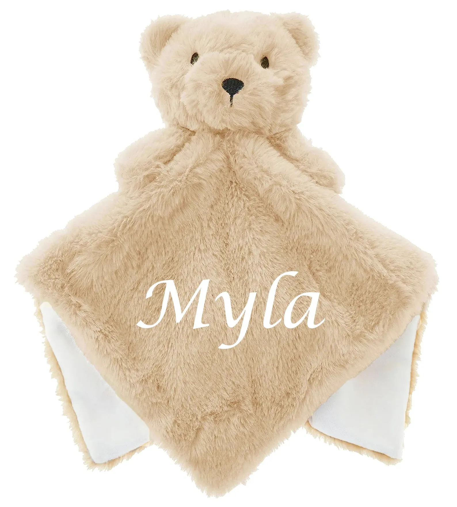 Brown Teddy Bear Faux Fur Comforter