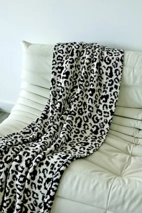 Chunky Cheetah Cotton Blanket