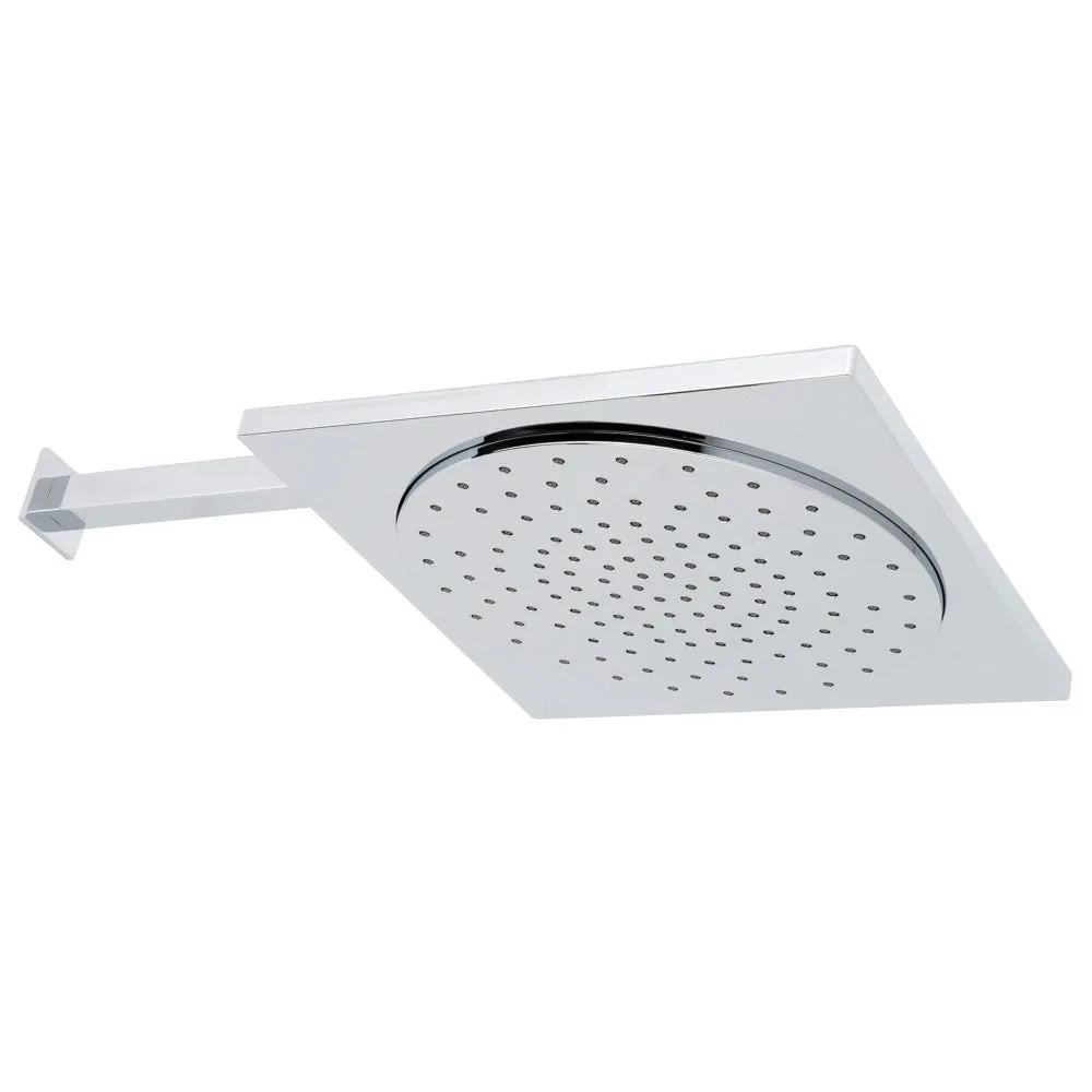 Claremont 12" Rainfall Square Shower Head with 16" Shower Arm