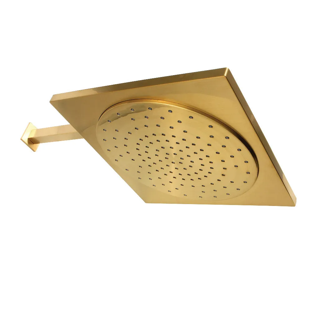 Claremont 12" Rainfall Square Shower Head with 16" Shower Arm