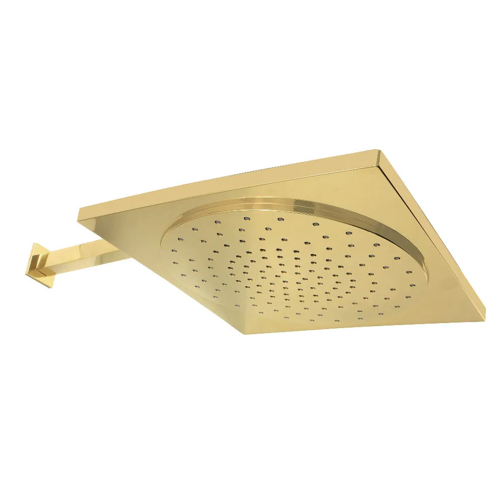 Claremont 12" Rainfall Square Shower Head with 16" Shower Arm