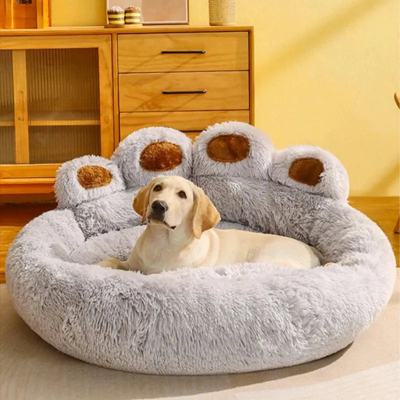 Cozy Fluffy Dog Bed for Ultimate Comfort