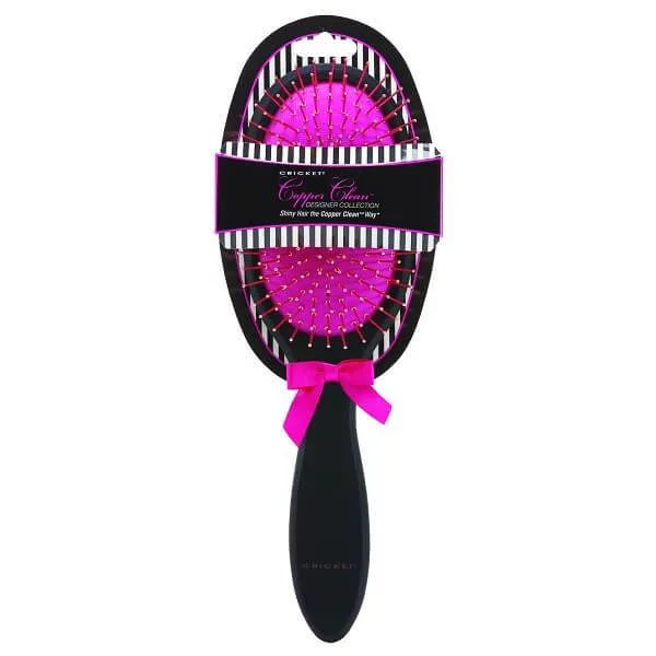 Cricket Copper Clean Designer Oval Paddle Brush