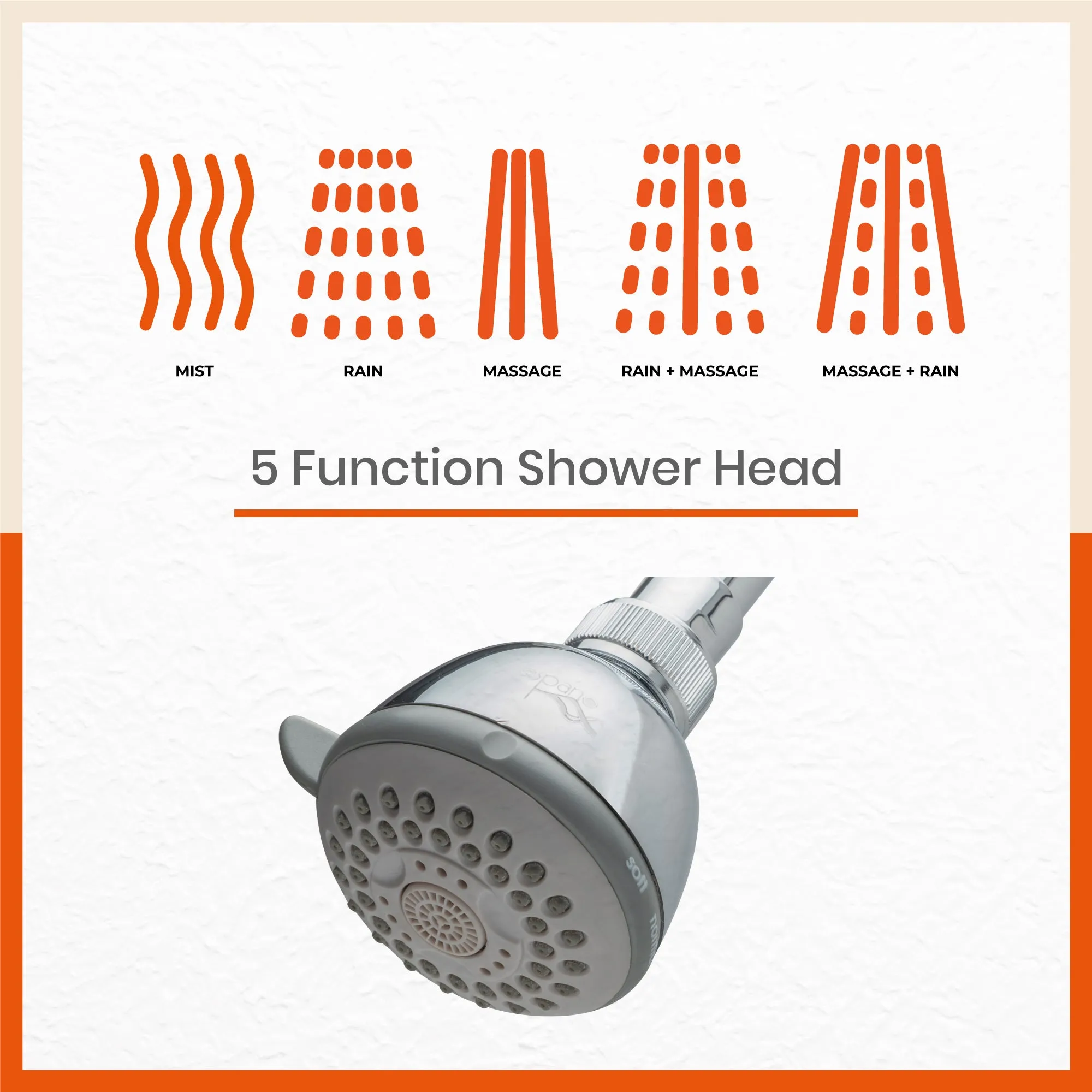 DAIO 3 - Function Shower Head For Home