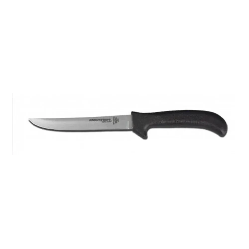 Dexter Russell 11233B Sani-Safe 6" Hollow Ground Deboning Poultry Knife Black Handle 11233B