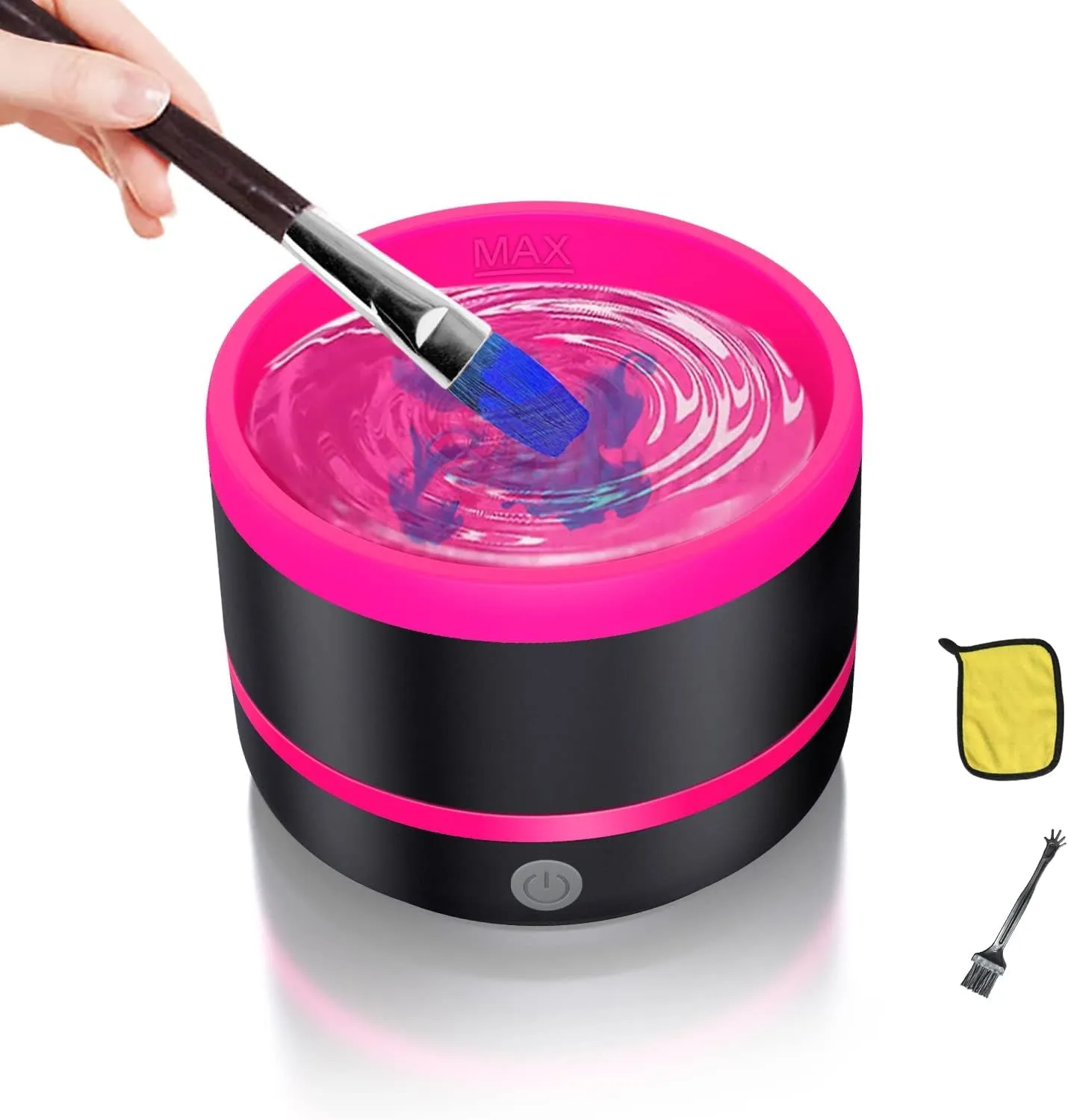 Electric Makeup and Paintbrush Cleaner