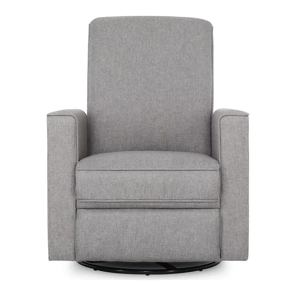 Evolur Monroe Glider, Recliner with Swivel Base - Luxe Grey