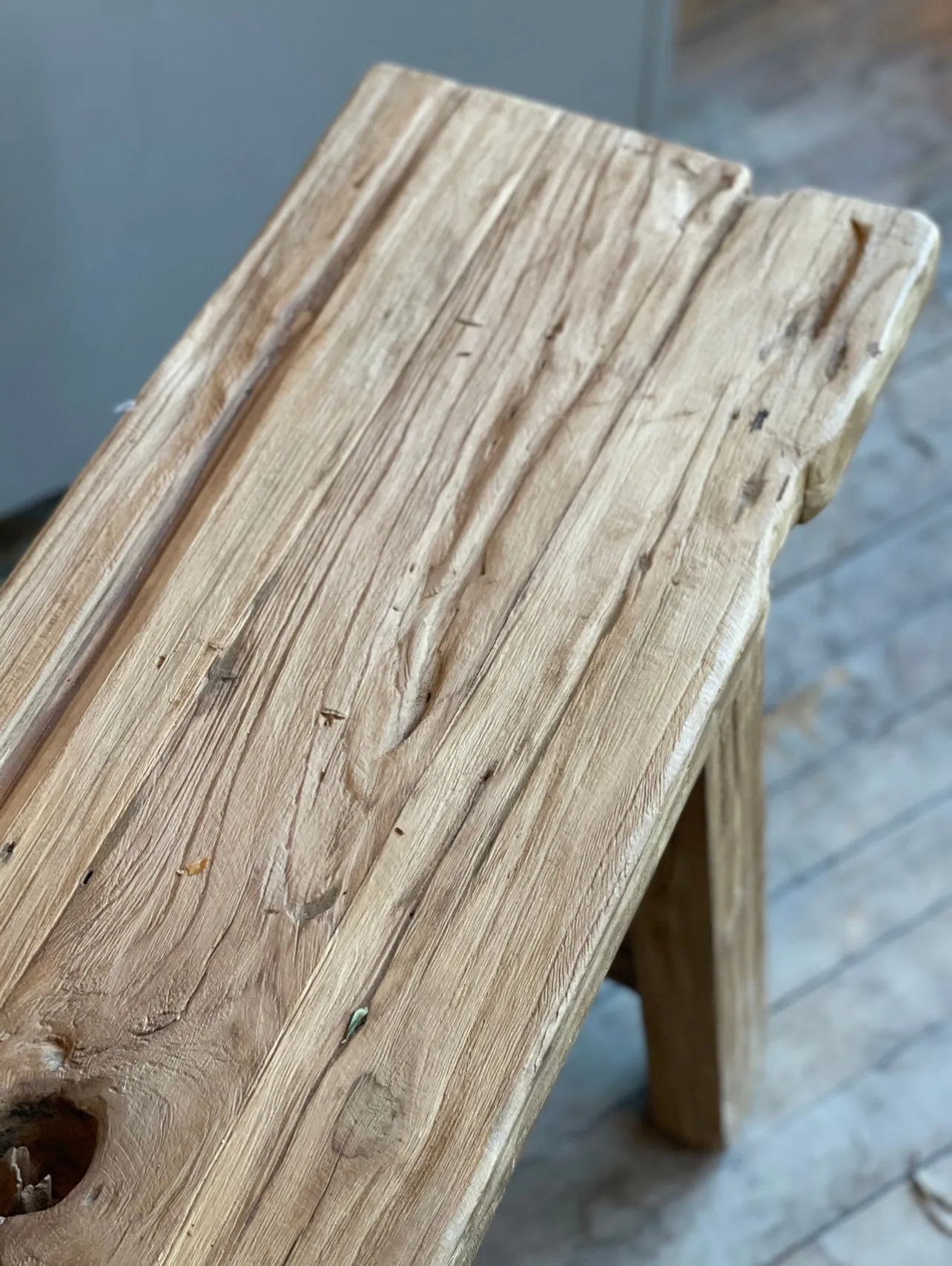 FARMERS BENCH IN RECLAIMED TEAK