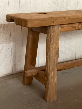 FARMERS BENCH IN RECLAIMED TEAK