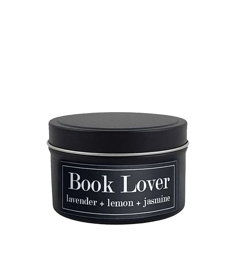 Fly Paper Products - Book Lover Lavender   Cotton 4oz Soy Candle