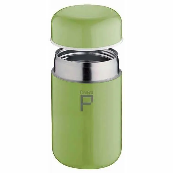 Foodpod Vacuum Flask 0.4L Stainless Steal/Green