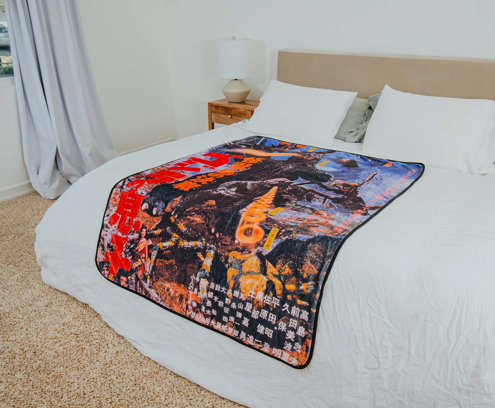 Godzilla: Son of Godzilla Fleece Throw Blanket | 45 x 60 Inches