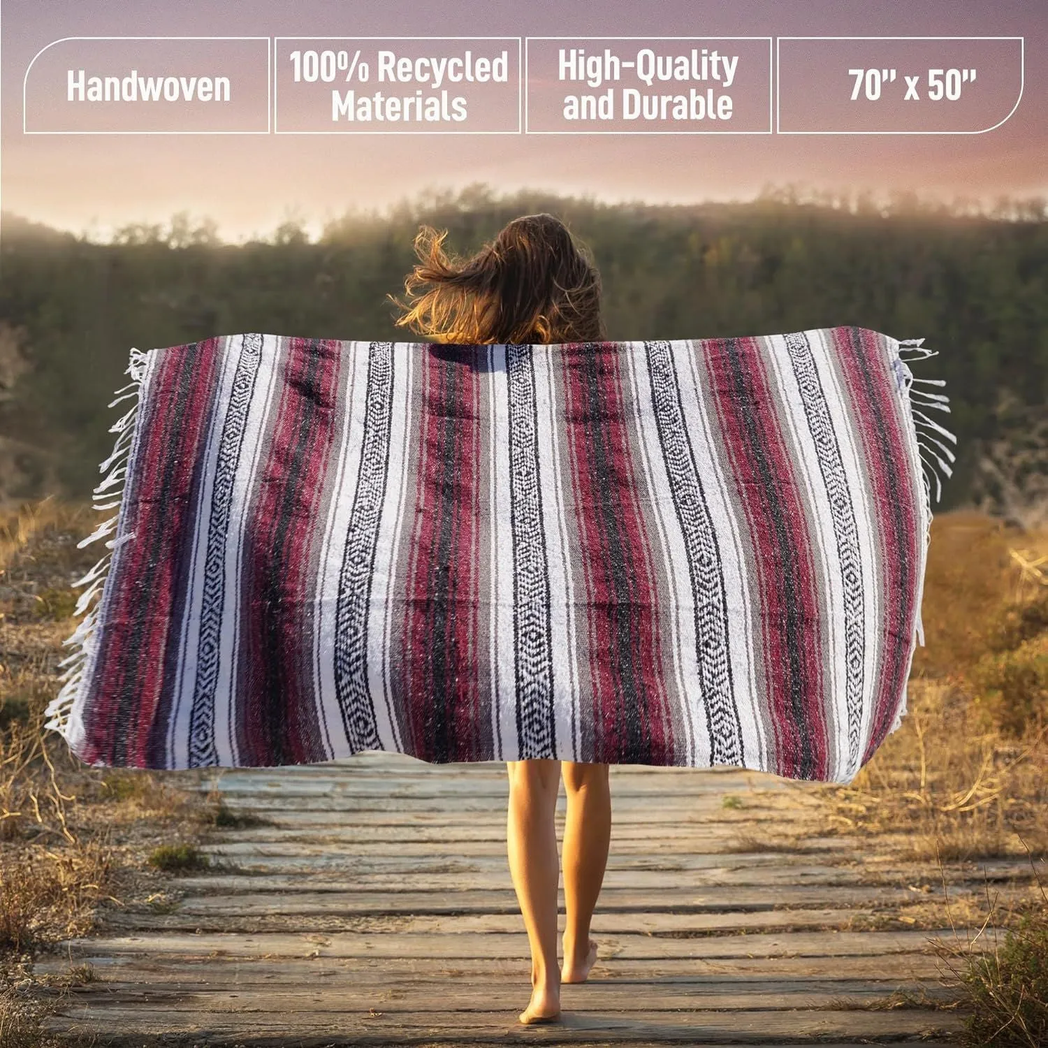 Handcrafted Mexican Blanket