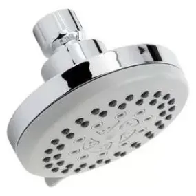 Keeney Stylewise 5 Function Shower Head Polished Chrome 3.9"