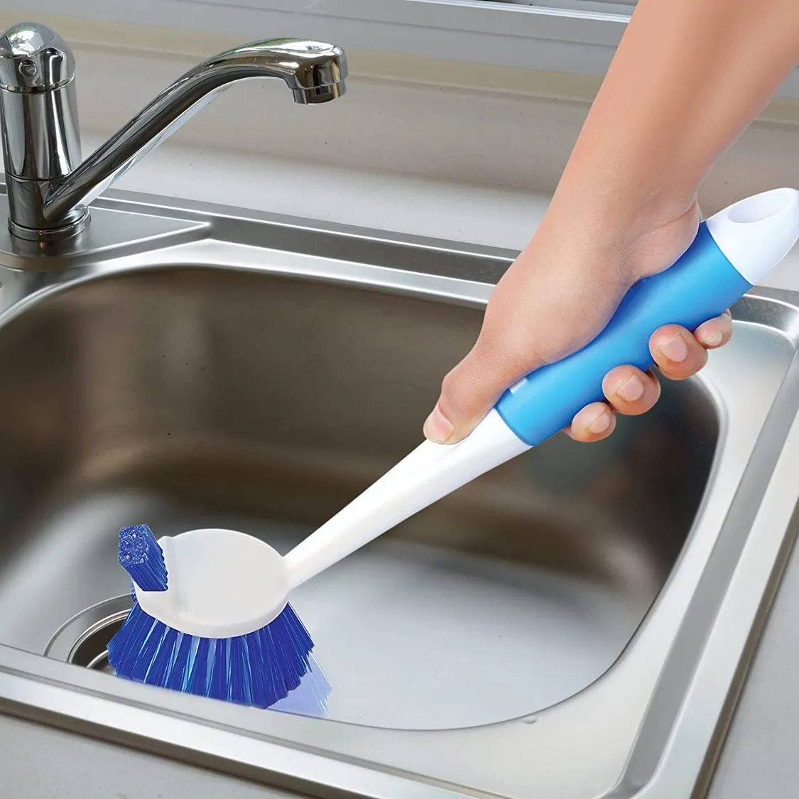 Kleeno Dual Action Sink and Dish Brush