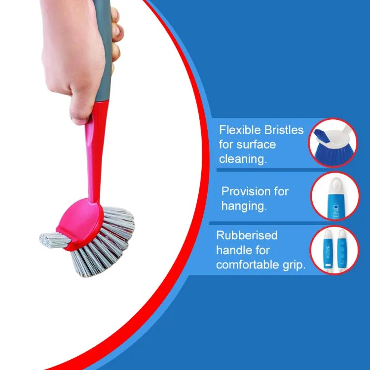 Kleeno Dual Action Sink and Dish Brush