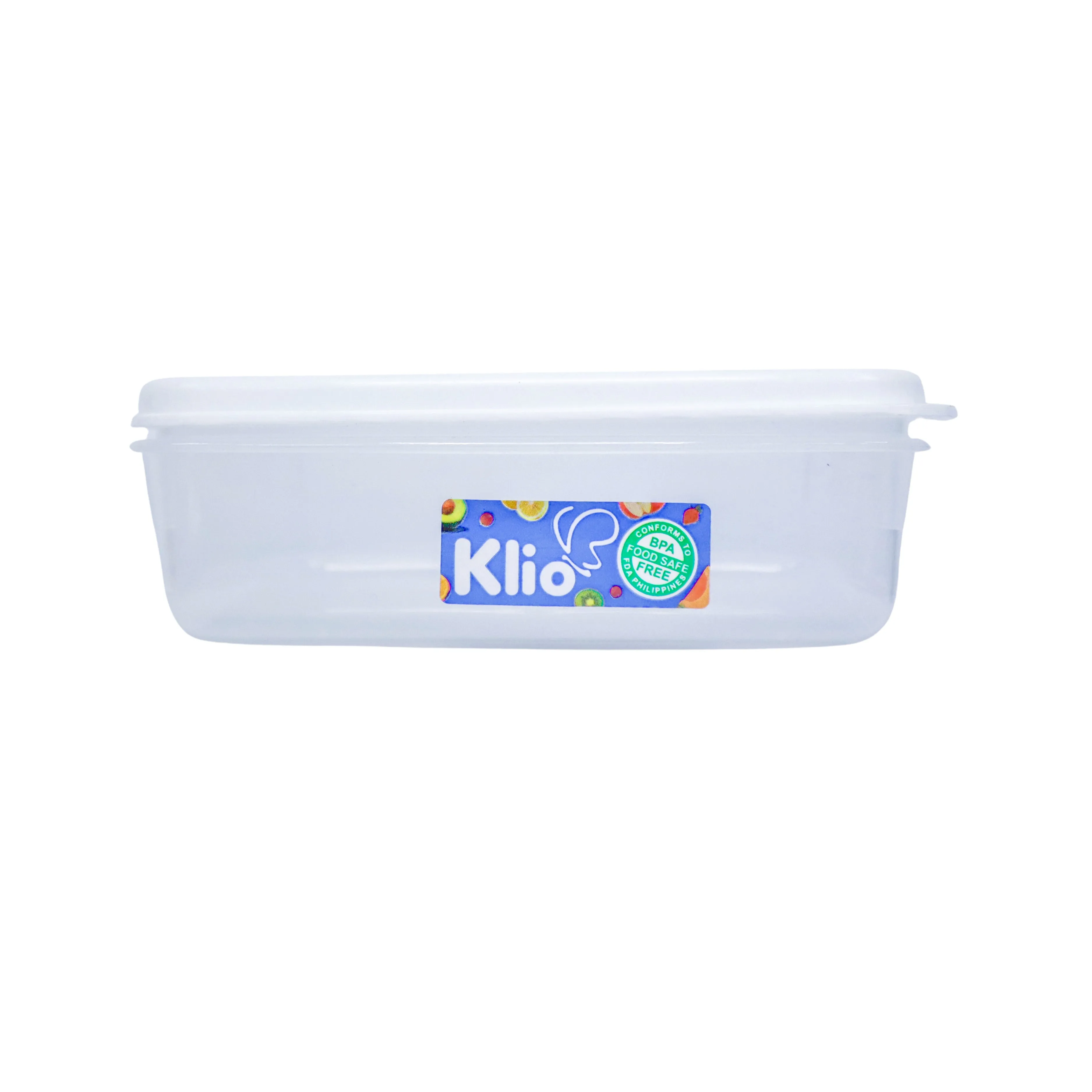 Klio Rectangular Medium Stackable Food Keeper 1L with Cover 20 x 14 x 7cm