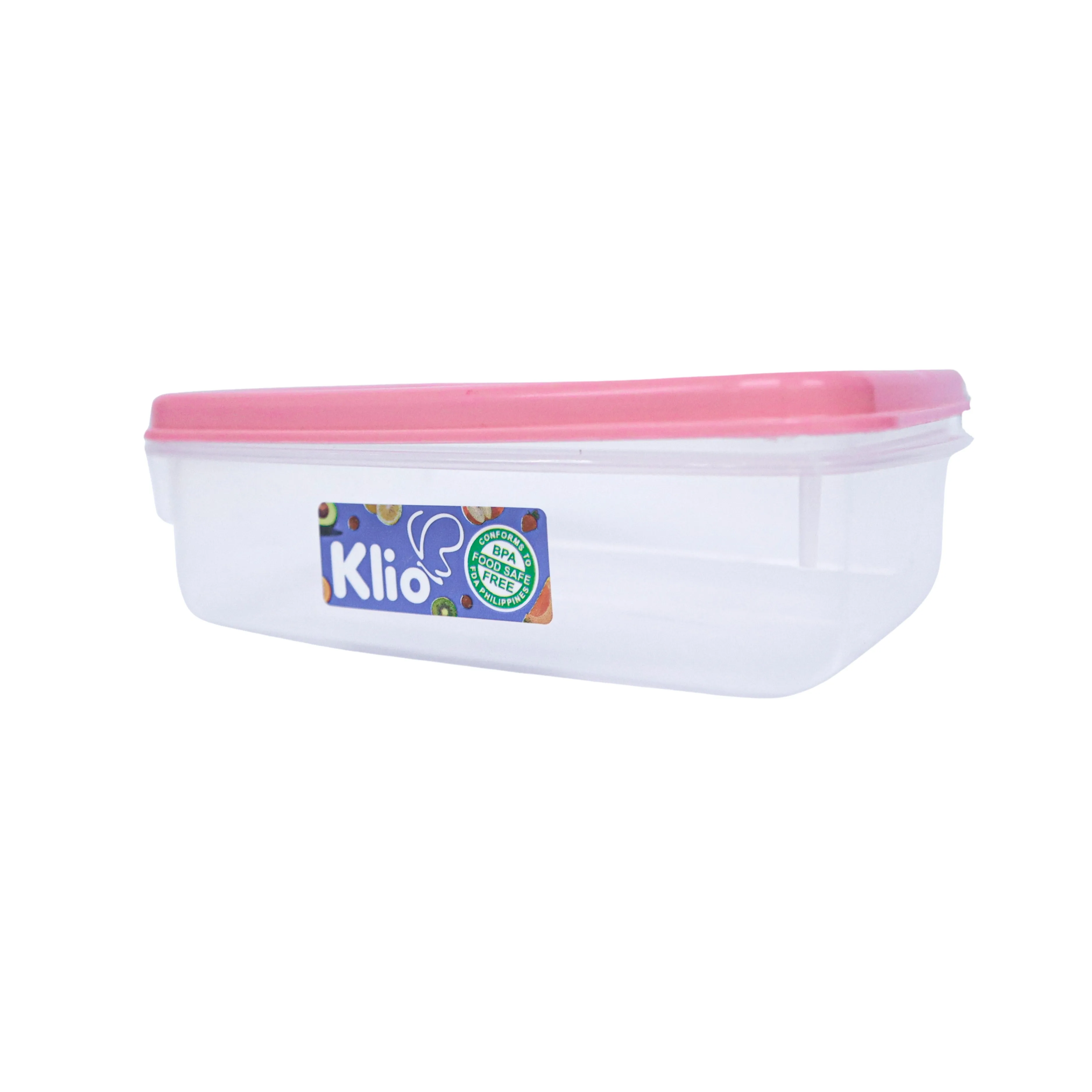 Klio Rectangular Medium Stackable Food Keeper 1L with Cover 20 x 14 x 7cm