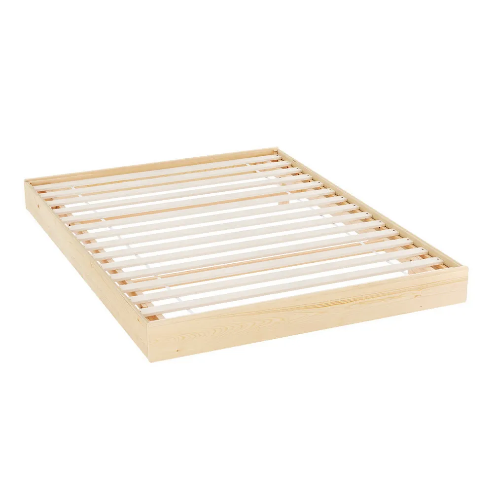 Lily Bed Frame Floating Wooden Base Platform - Timber Queen