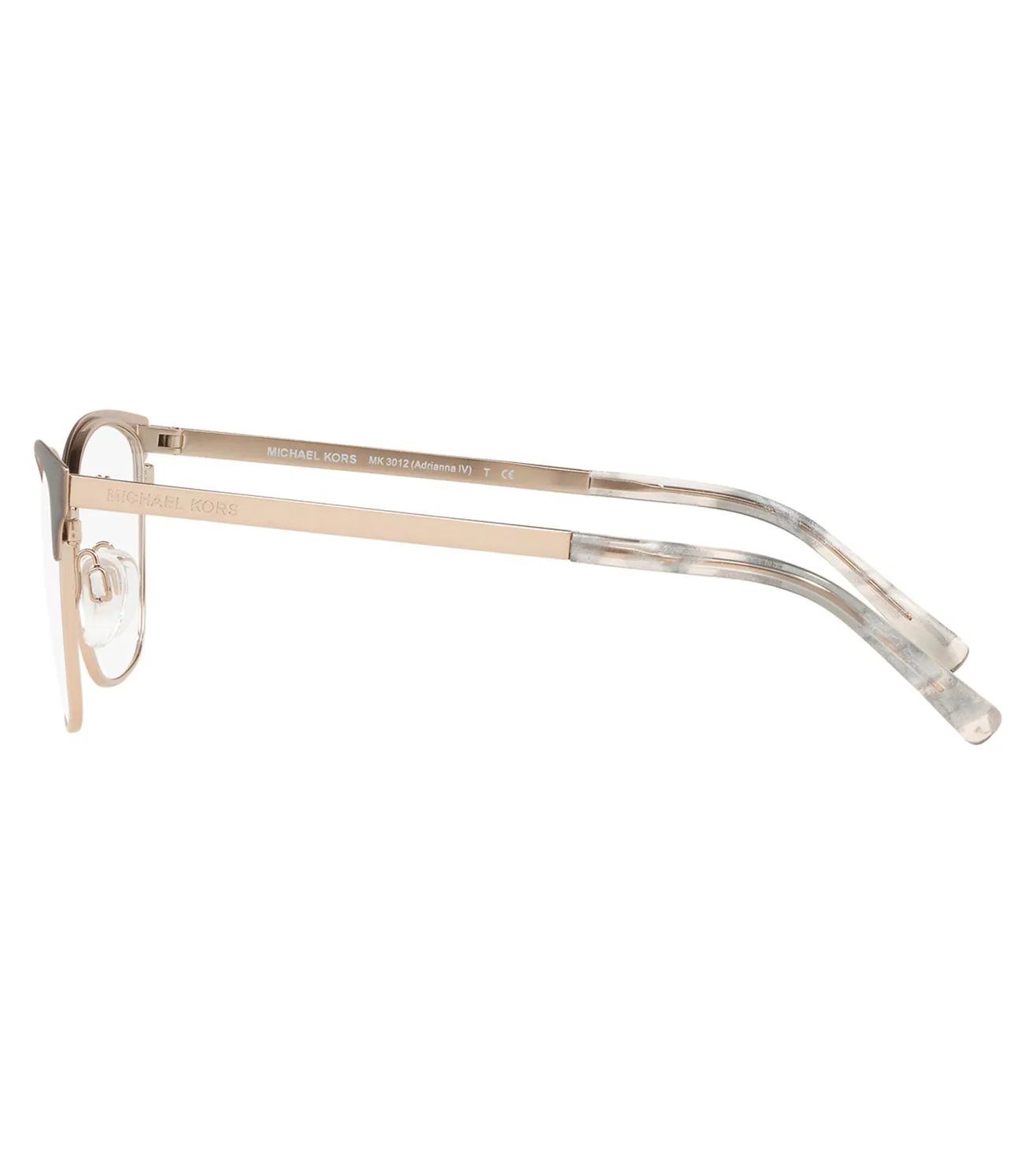 Michael Kors Women's Gunmetal Cat-eye Optical Frame