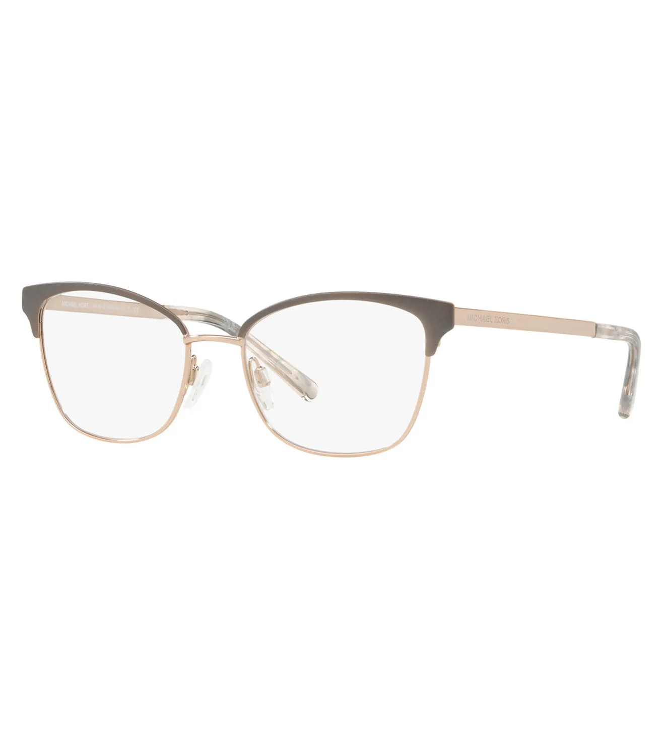 Michael Kors Women's Gunmetal Cat-eye Optical Frame