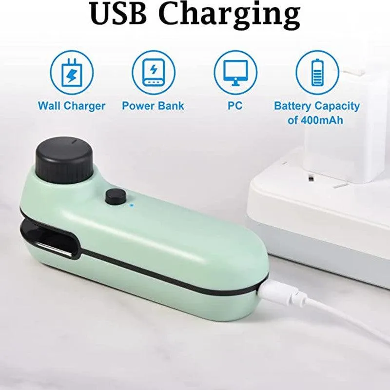 Mini USB Bag Sealer and Cutter