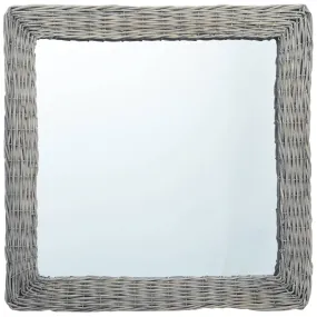 Mirror 50x50 cm Wicker