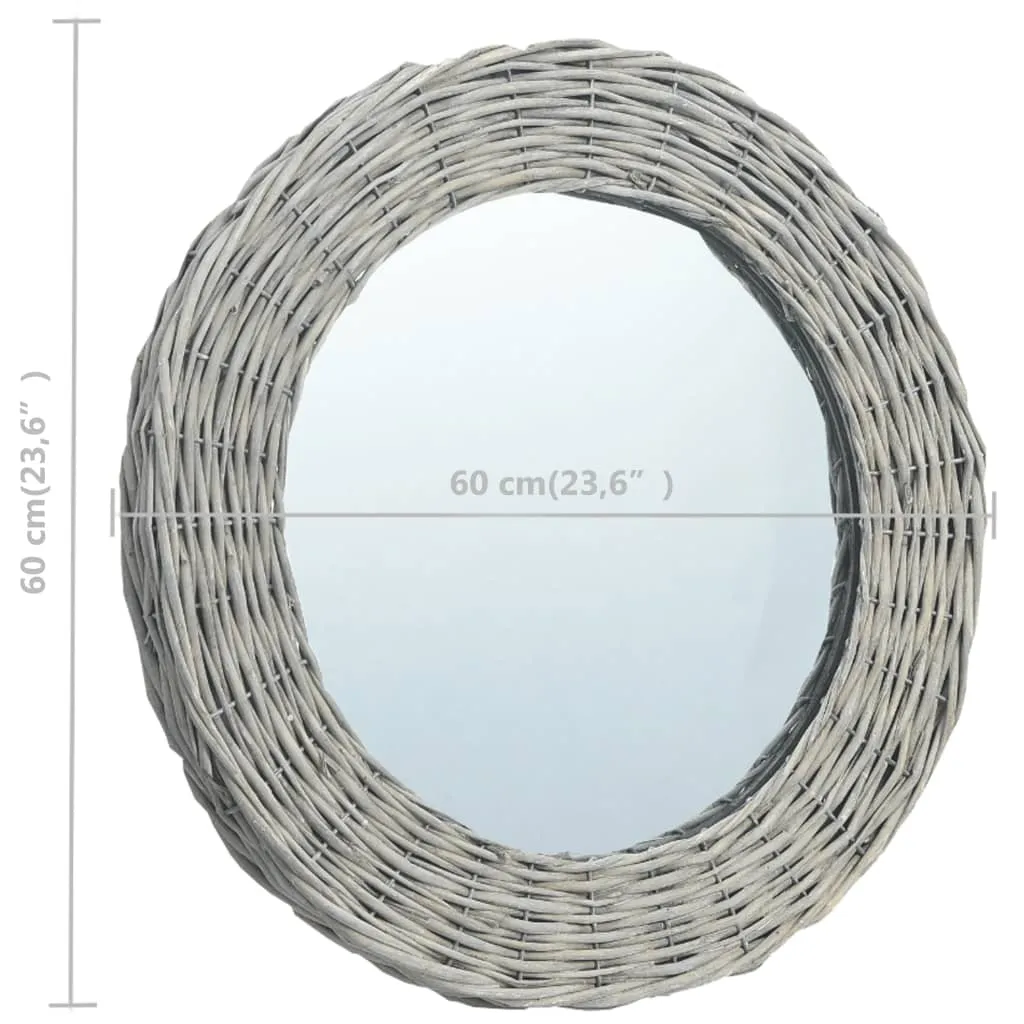 Mirror 60 cm Wicker