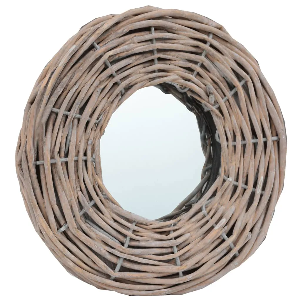 Mirrors 3 pcs 15 cm Wicker