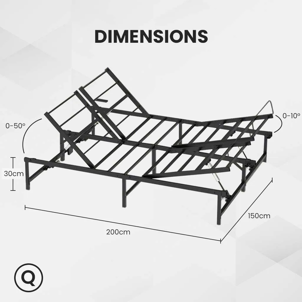 Motion Adjustable Electric Bed Frame