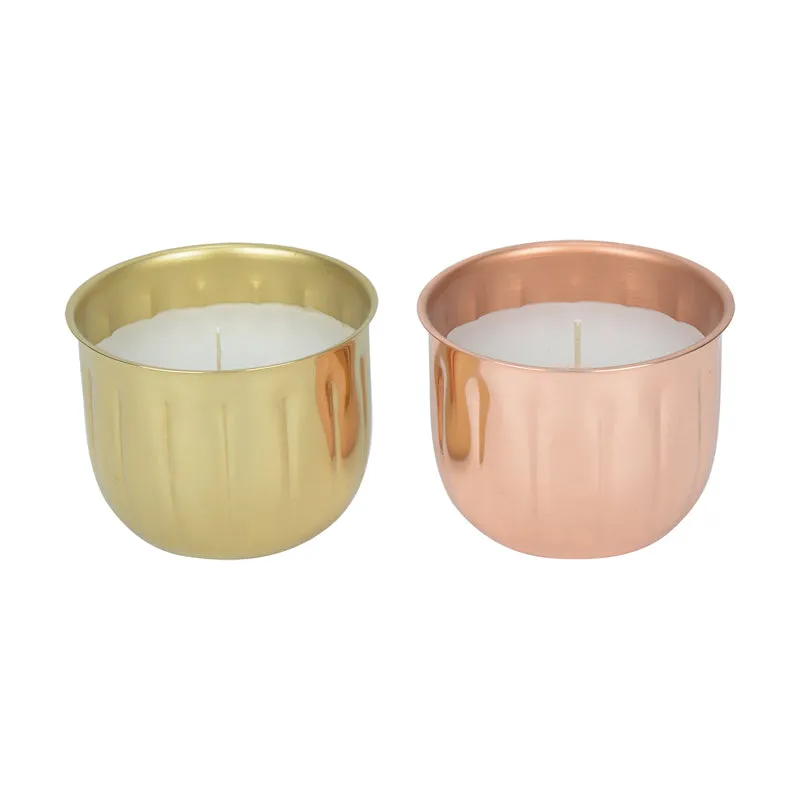 Nakshatra Vanilla Scented Festive Tealight Candle - Set Of Two