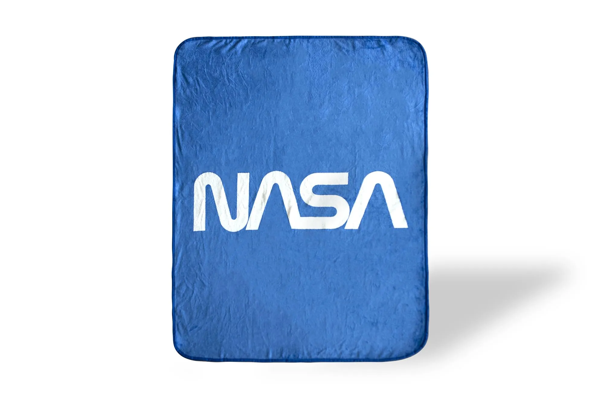 NASA Logo Fleece Soft Throw Blanket | Large NASA Blanket | 60 x 45 Inches