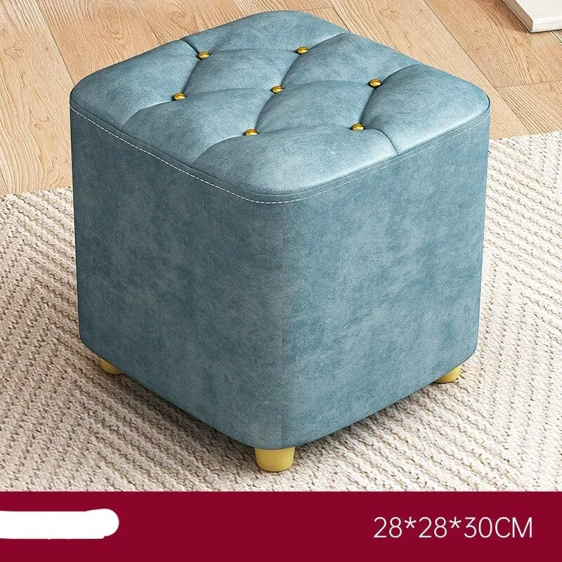 Nordic Dining Footrest Pouf Stool