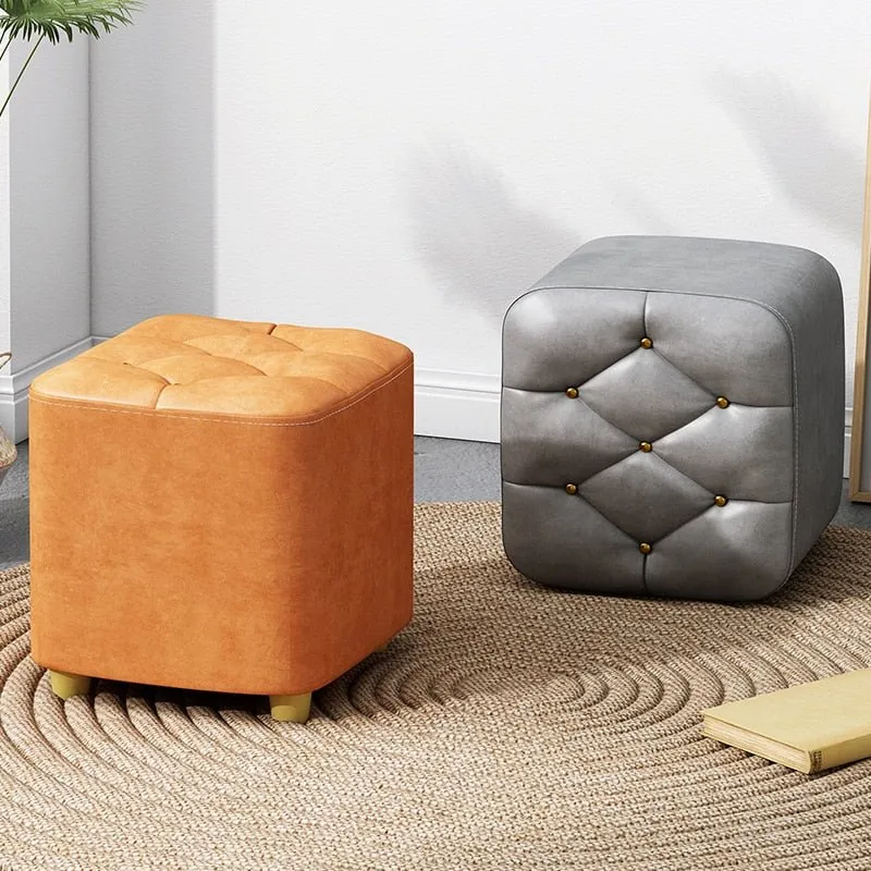 Nordic Dining Footrest Pouf Stool