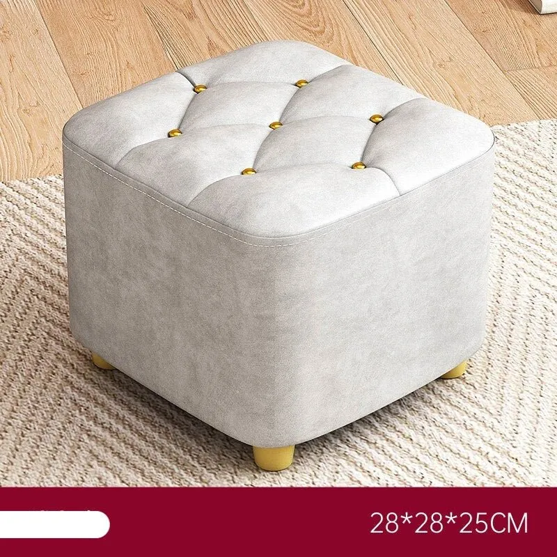 Nordic Dining Footrest Pouf Stool