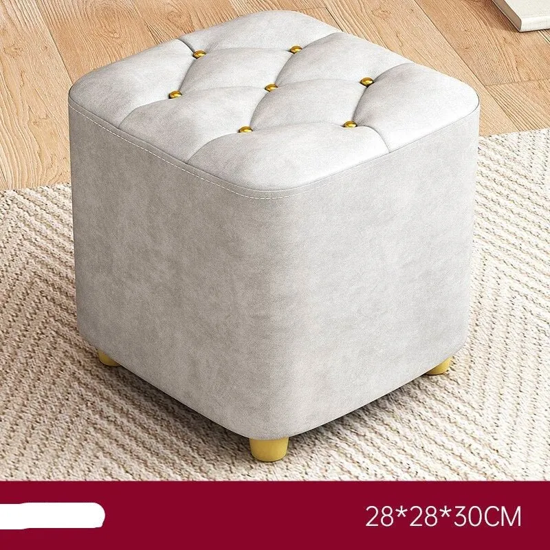 Nordic Dining Footrest Pouf Stool