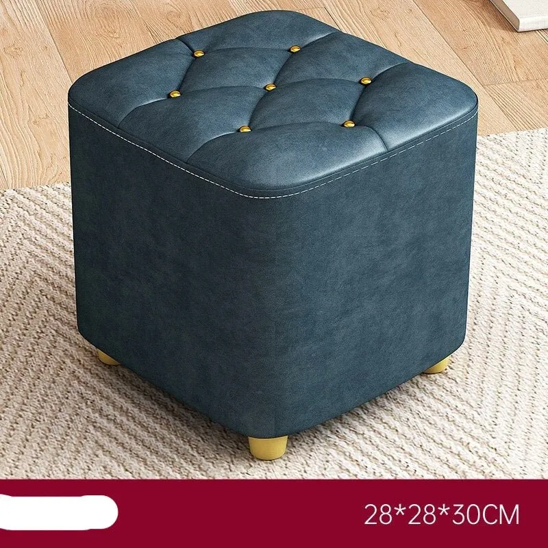 Nordic Dining Footrest Pouf Stool