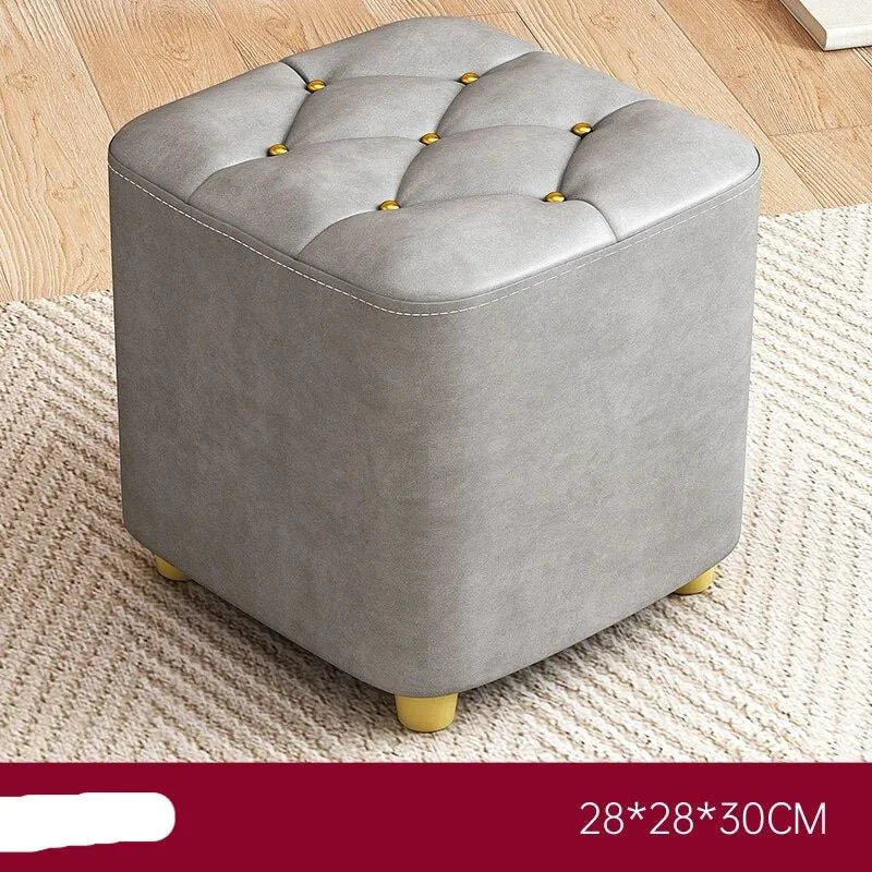 Nordic Dining Footrest Pouf Stool