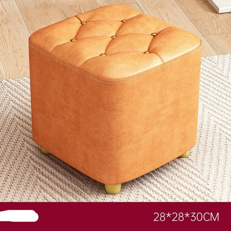 Nordic Dining Footrest Pouf Stool